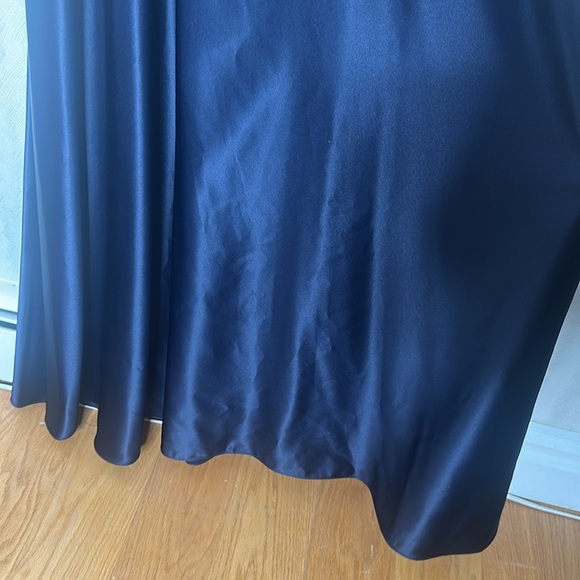 🦋 🆕 ALEX EVENINGS gown Dress with Jersey Bodice with Satin Skirt size 12 - Picture 11 of 15